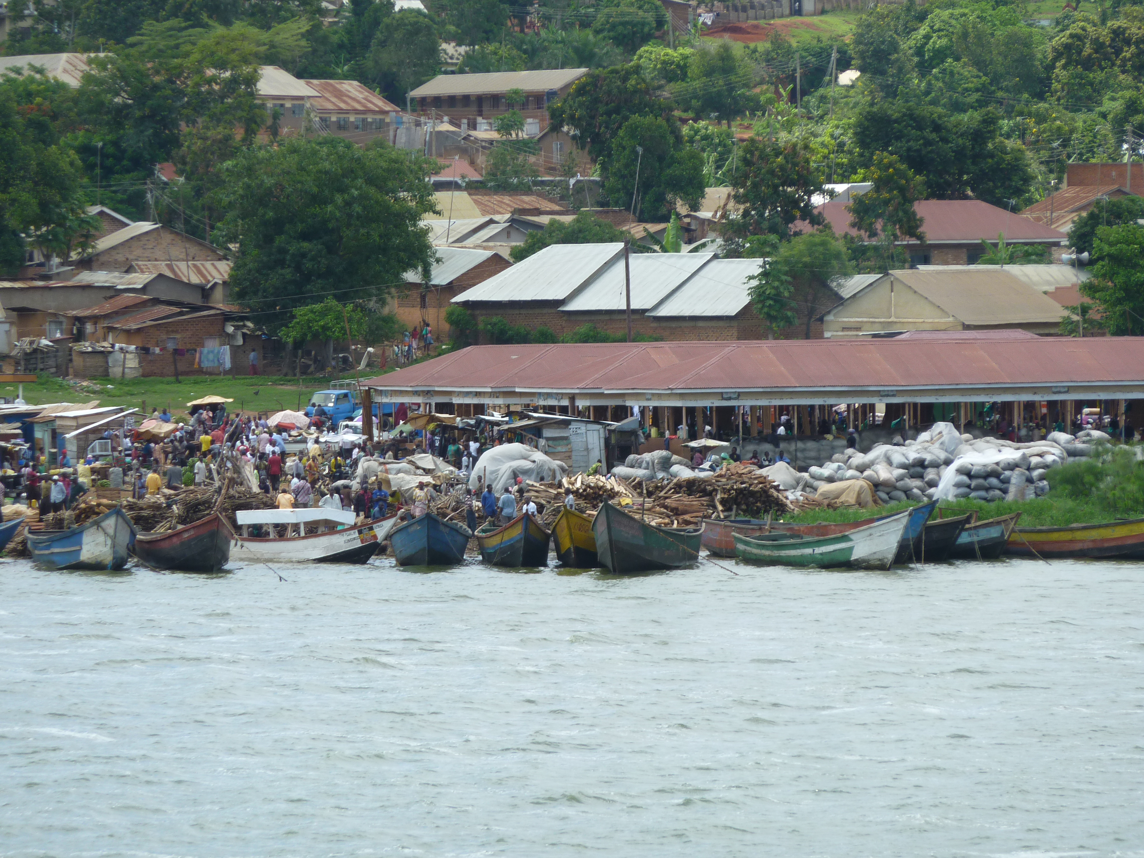 2014 Uganda markt handel Lake Victoria